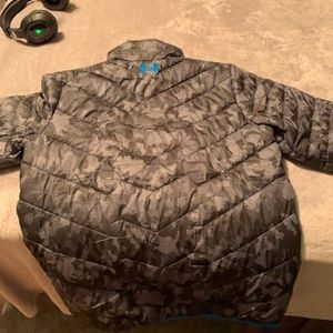 Blue and Grey Camo Under Armour Jacket